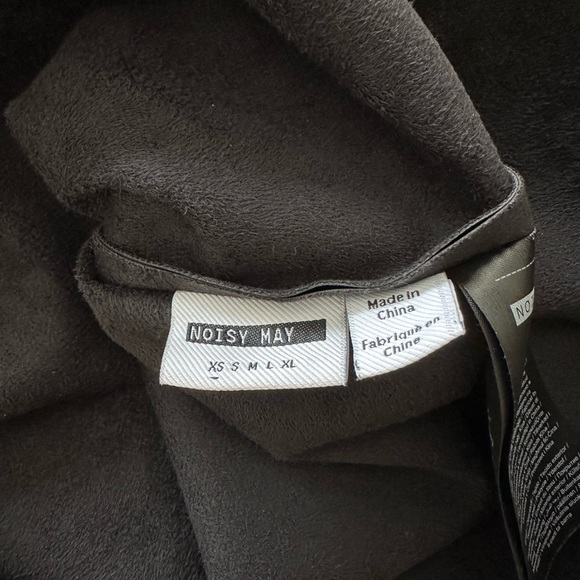 Noisy May Faux Leather Mini Dress - Picture 5 of 8